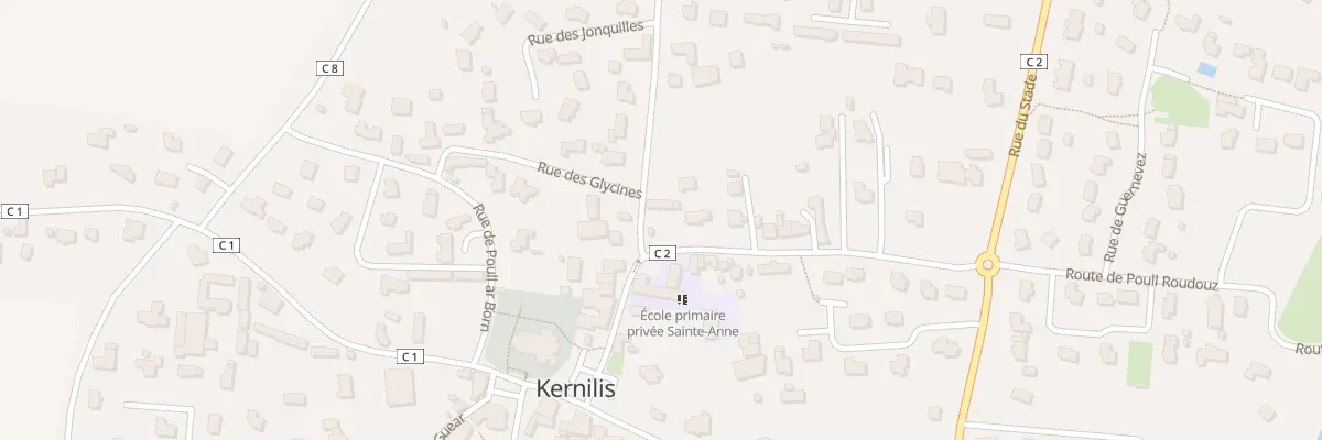 Plan du 8 Rue de Keranna à Kernilis