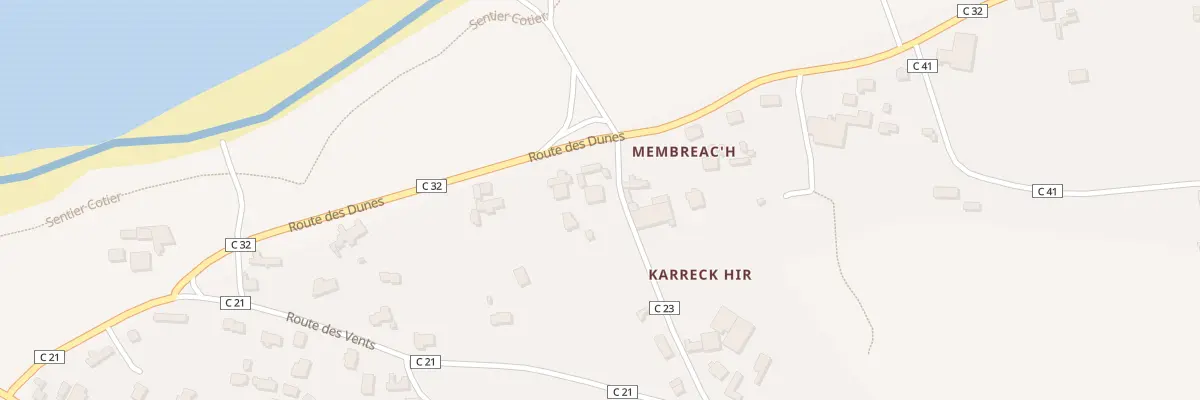 Plan du 550 Rue des Sternes à Kerlouan