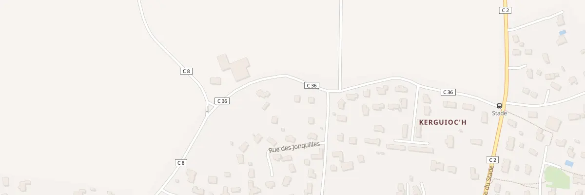 Plan du 10 Rue des Lilas à Kernilis