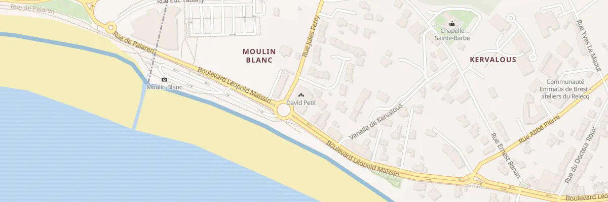 Plan du 5B Bd Léopold Maissin au Relecq-Kerhuon