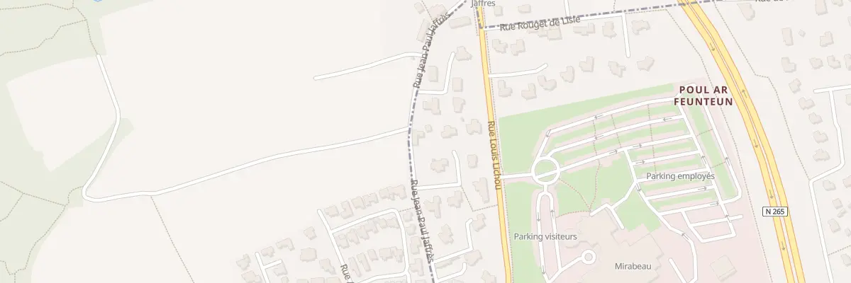 Plan du 38 Rue Jean-Paul Jaffres au Relecq-Kerhuon