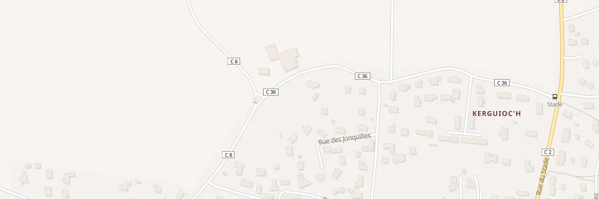 Plan du 14 Rue des Lilas à Kernilis