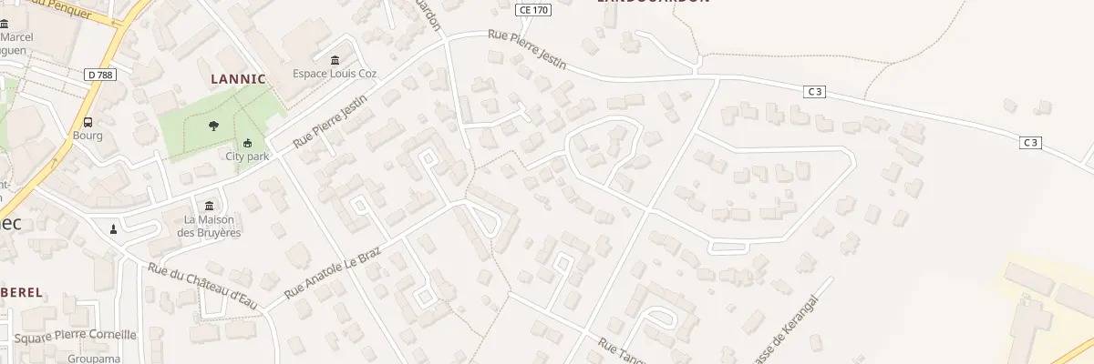 Plan du 29 Rue Leon Chandora à Plabennec