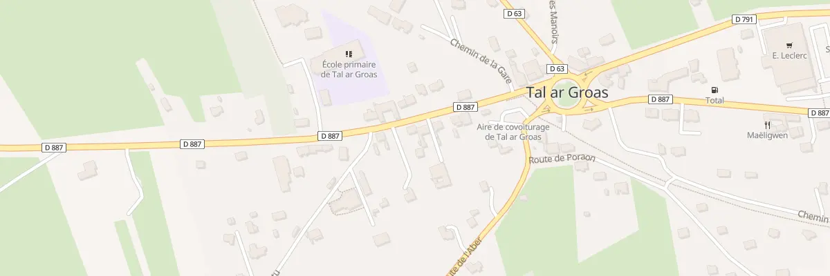 Plan du 13 Rte de Crozon à Crozon