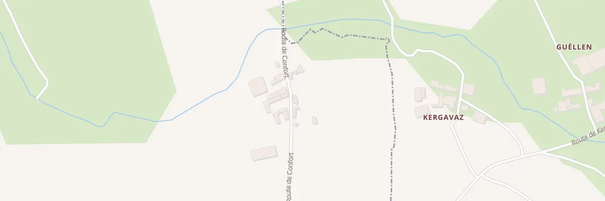 Plan du 5006 Tromillou à Confort-Meilars