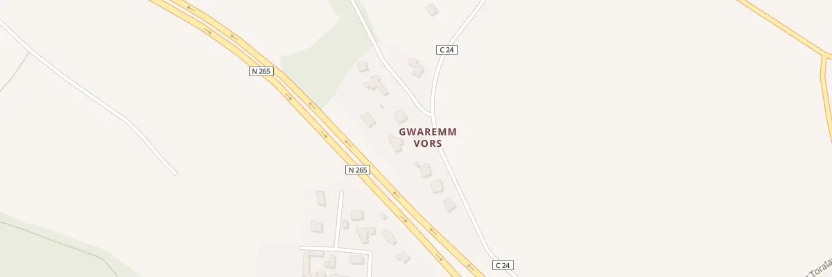 Plan du 400 Goarem Vors Est à Guipavas