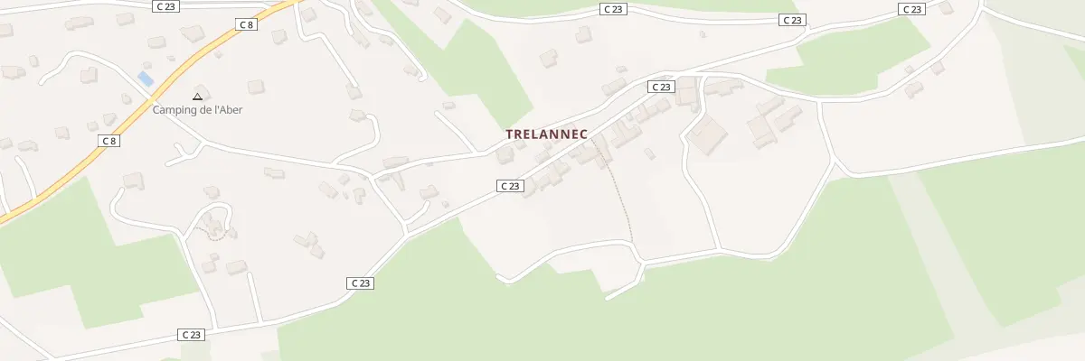Plan du 9001 Trélannec à Crozon