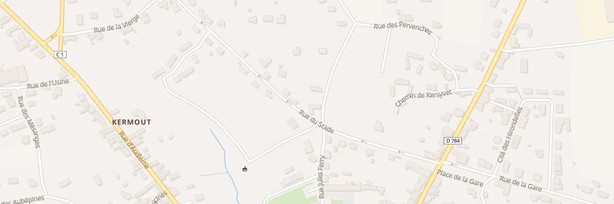 Plan du 18 Rue du Stade à Plozévet