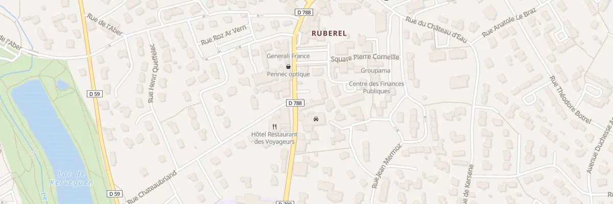 Plan du 16 Rue des 3 Frères Le Roy à Plabennec