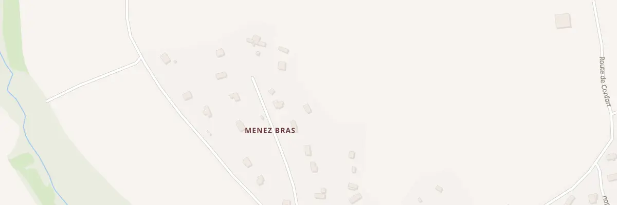 Plan du 5426F Menez Bras à Confort-Meilars