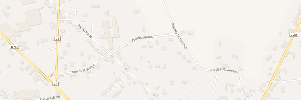 Plan du 6 Rue des Ajoncs à Plozévet