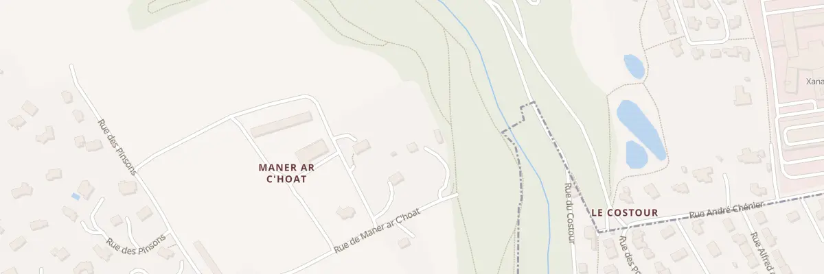 Plan du 45 Rue Maner Ar C Hoat à Guipavas