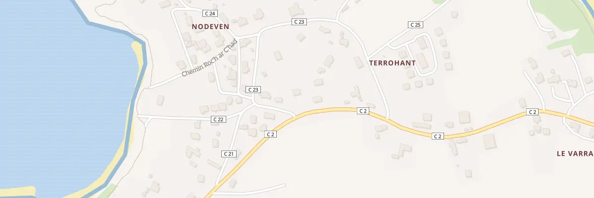 Plan du 8 Route de Penn an Dig à Guissény