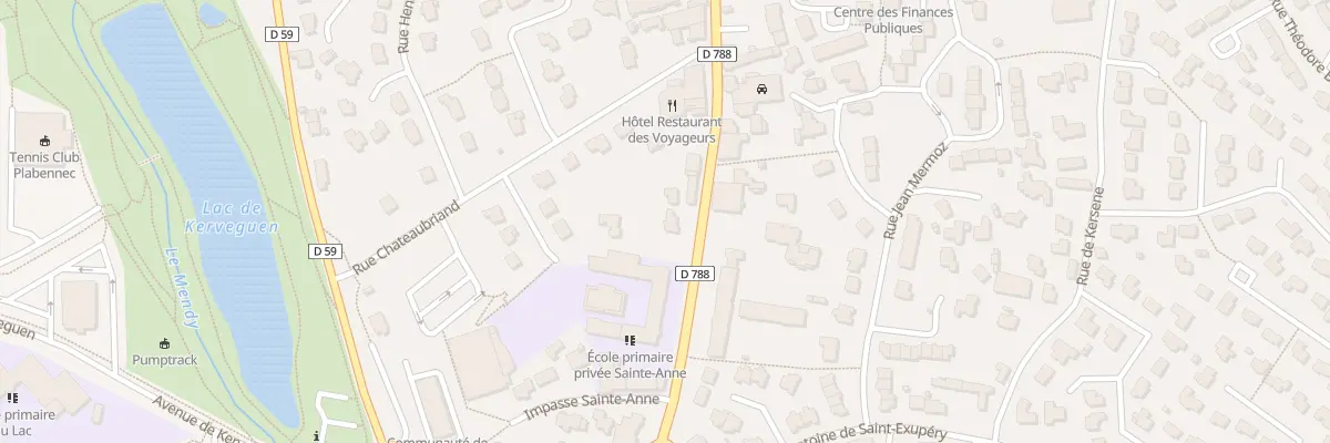 Plan du 31 Rue des 3 Frères Le Roy à Plabennec