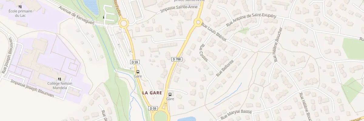 Plan du 66 Rue des 3 Frères Le Roy à Plabennec
