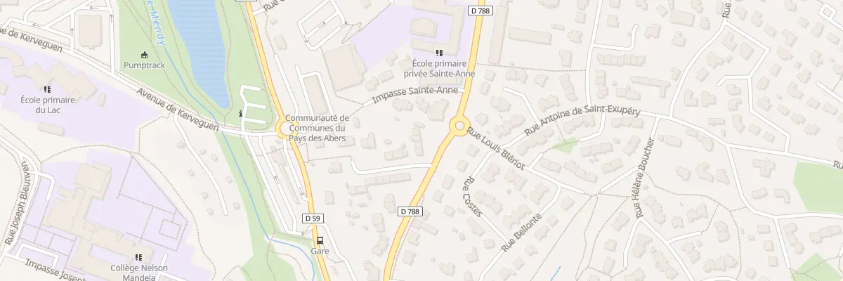 Plan du 41 Rue des 3 Frères Le Roy à Plabennec