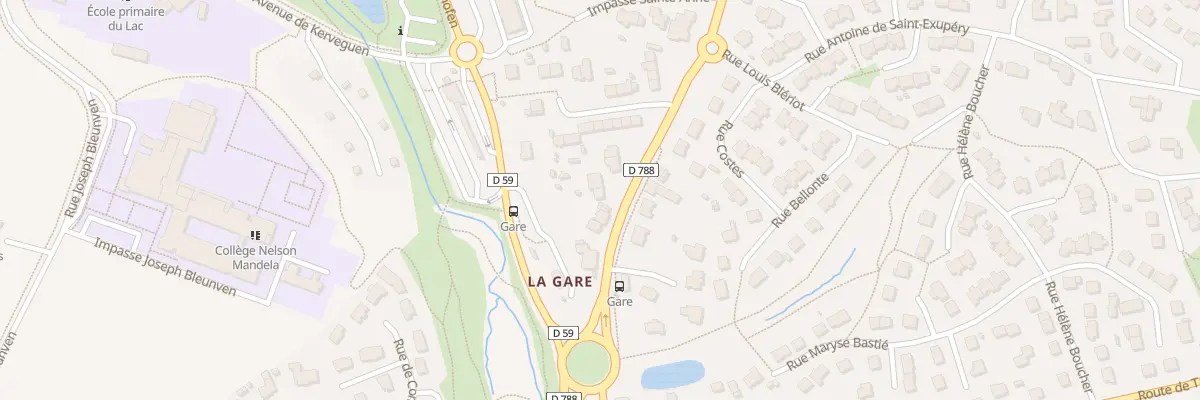 Plan du 53 Rue des 3 Frères Le Roy à Plabennec