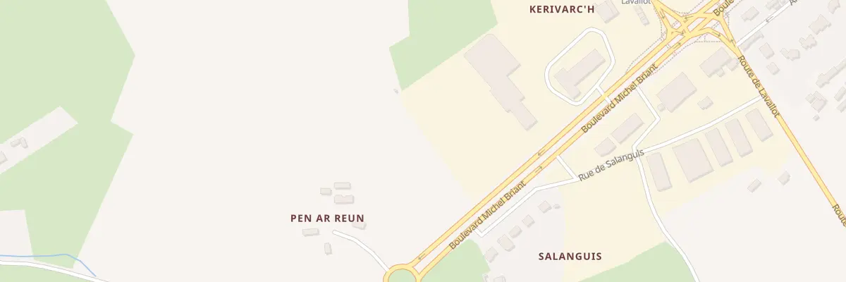 Plan du 9001 Penanrun à Guipavas
