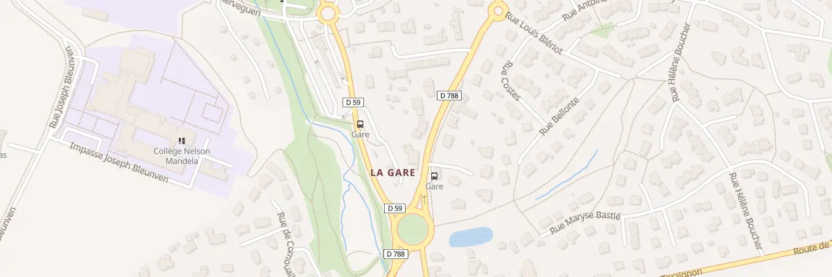 Plan du 5006 Rue des 3 Frères Le Roy à Plabennec