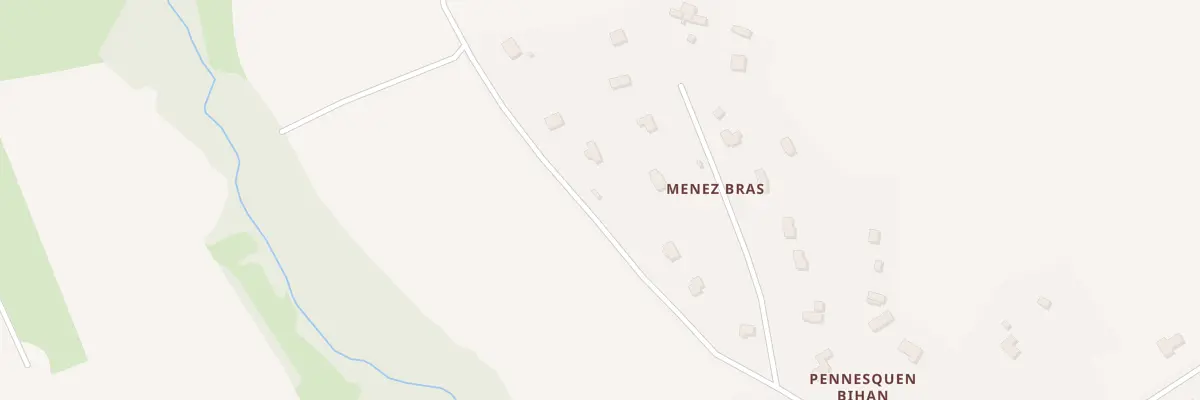Plan du 5326F Menez Bras à Confort-Meilars