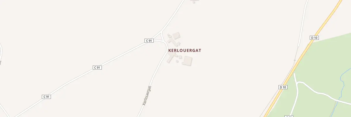 Plan du 115 Kerlouergat à Guissény