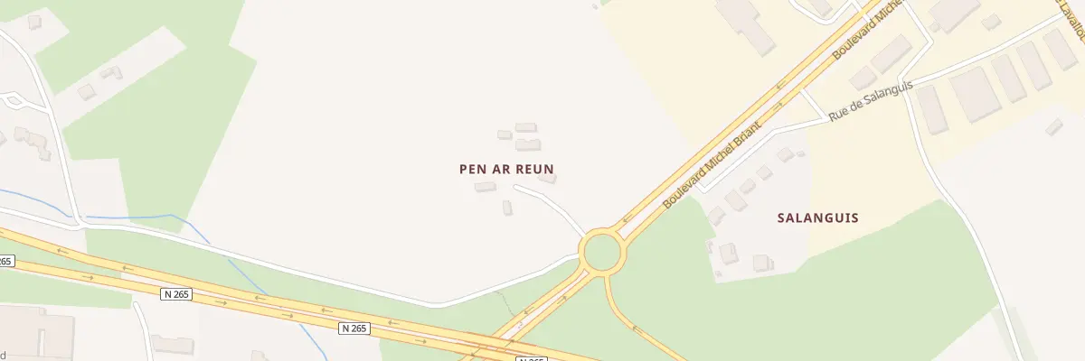 Plan du 9000 Penanrun à Guipavas