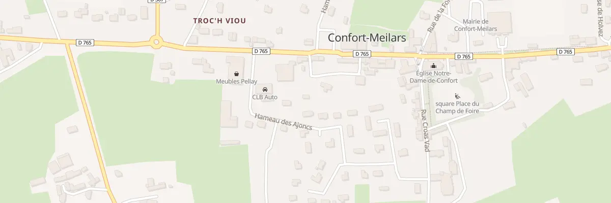 Plan du 62 Impasse des Camelias à Confort-Meilars