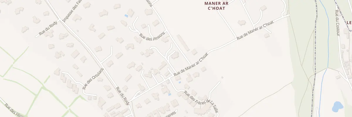 Plan du 19 Rue Maner Ar C Hoat à Guipavas