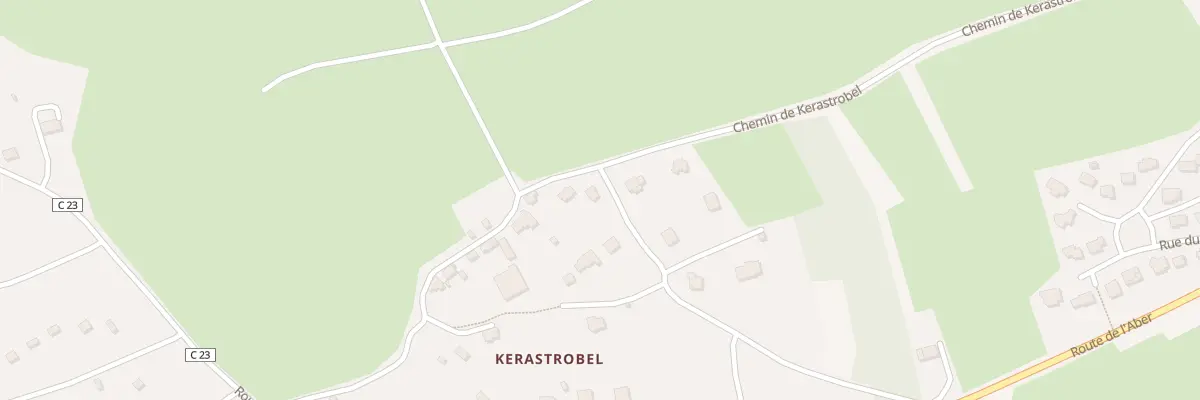 Plan du 9023 Kerastrobel à Crozon