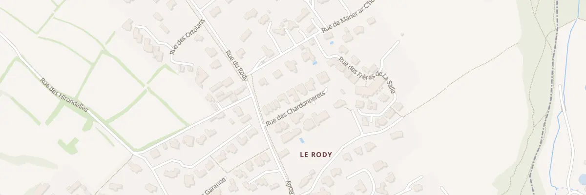 Plan du 70 Rue des Chardonnerets à Guipavas