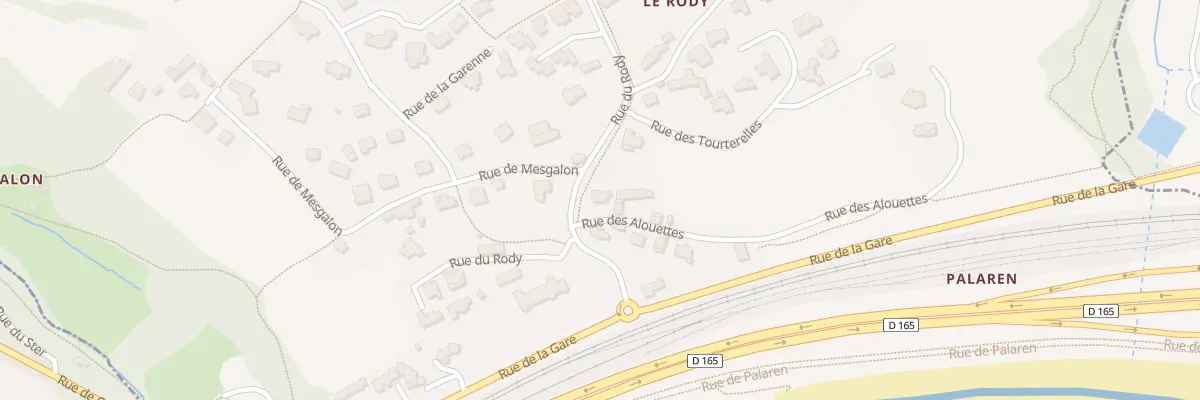 Plan du 20 Rue des Alouettes à Guipavas