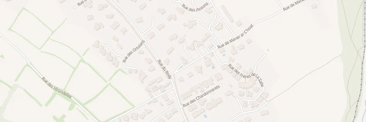Plan du 3 Rue Maner Ar C Hoat à Guipavas