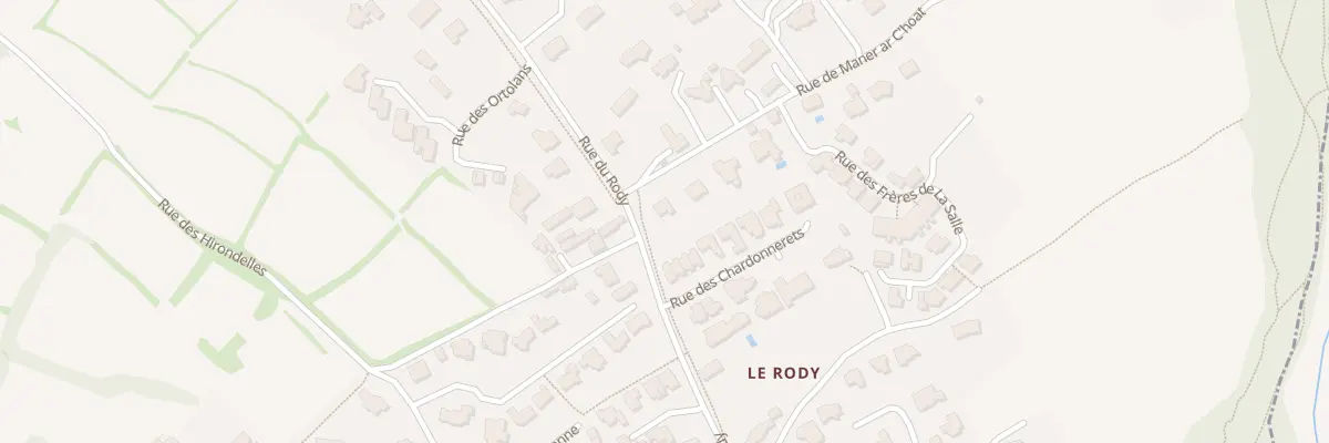 Plan du 2 Rue Maner Ar C Hoat à Guipavas