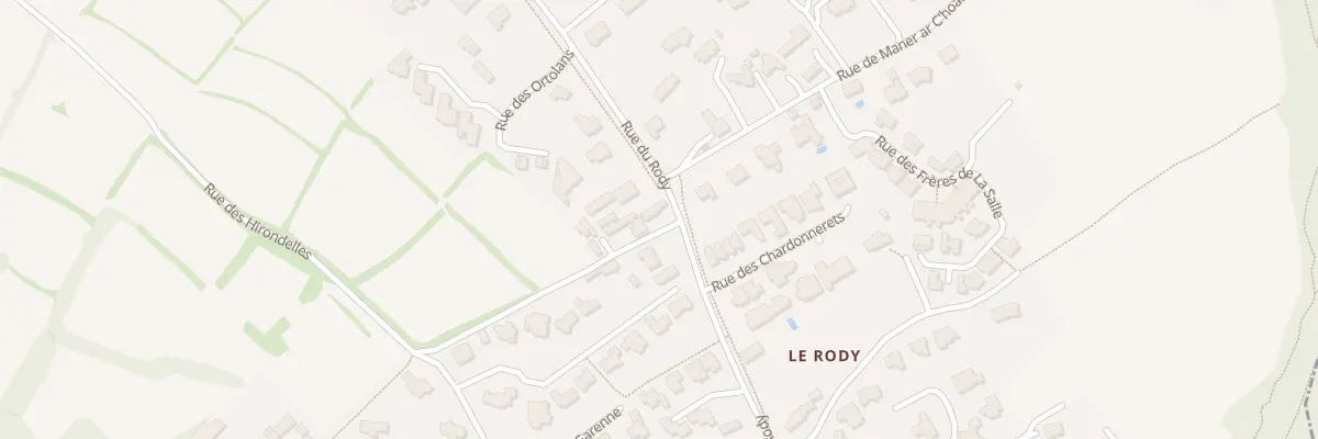 Plan du 55 Rue du Rody à Guipavas