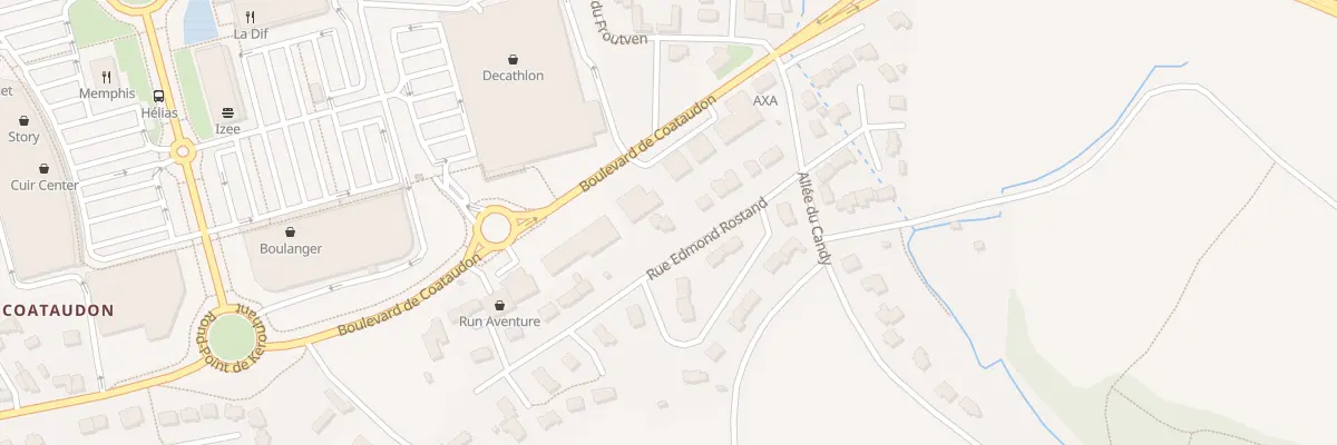 Plan du 123 Rue Edmond Rostand à Guipavas