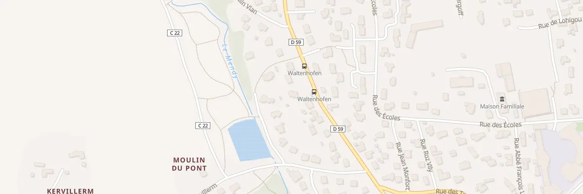 Plan du 17 Av de Waltenhofen à Plabennec