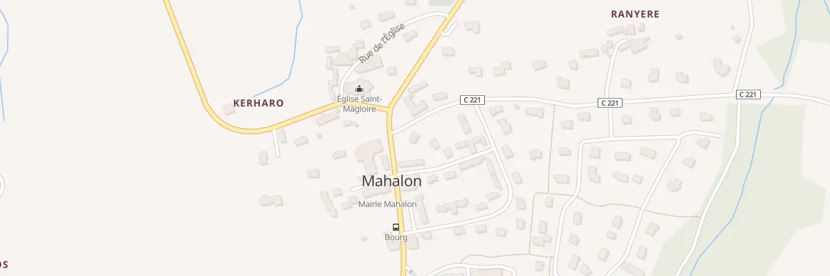 Plan du 5103 Lot Ar Sav Heol à Mahalon