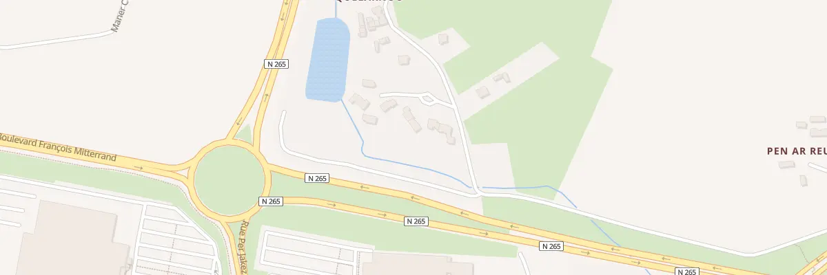 Plan du 3 Imp de Quelarnou à Guipavas