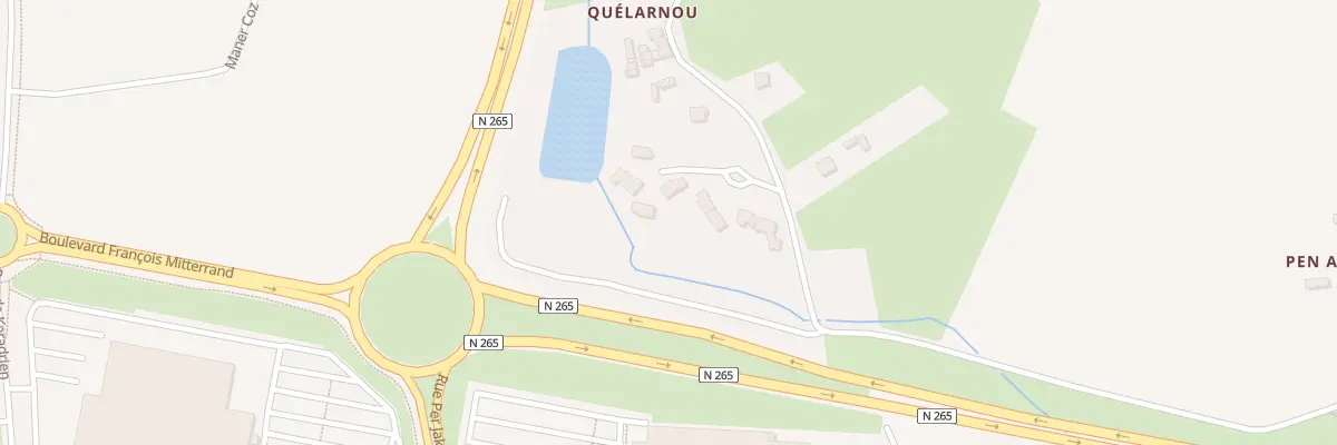 Plan du 5 Imp de Quelarnou à Guipavas