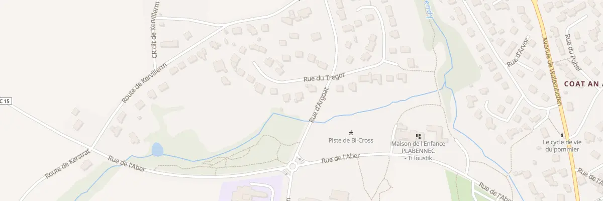 Plan du 30 Rue du Trégor à Plabennec