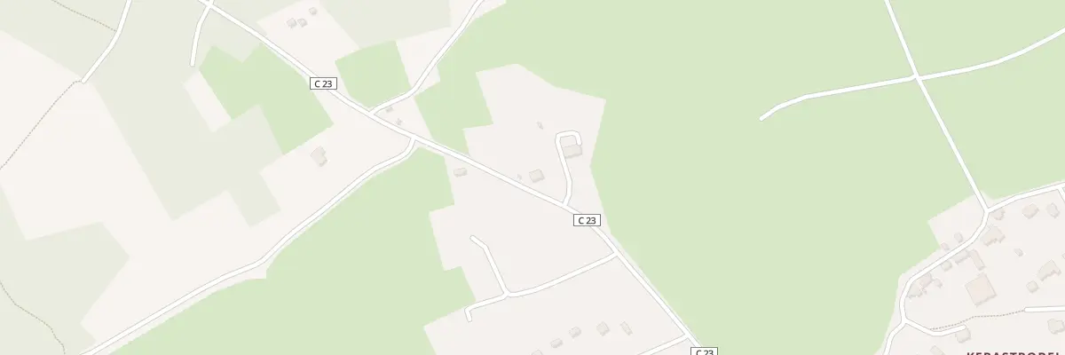 Plan du 9009 Rte du Bois de Pins à Crozon