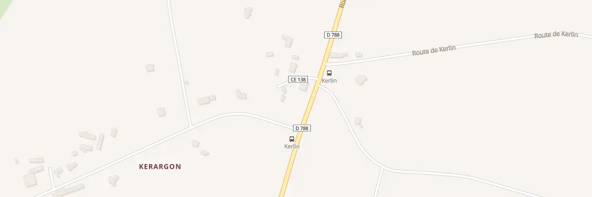 Plan du 808 Kerlin à Plabennec
