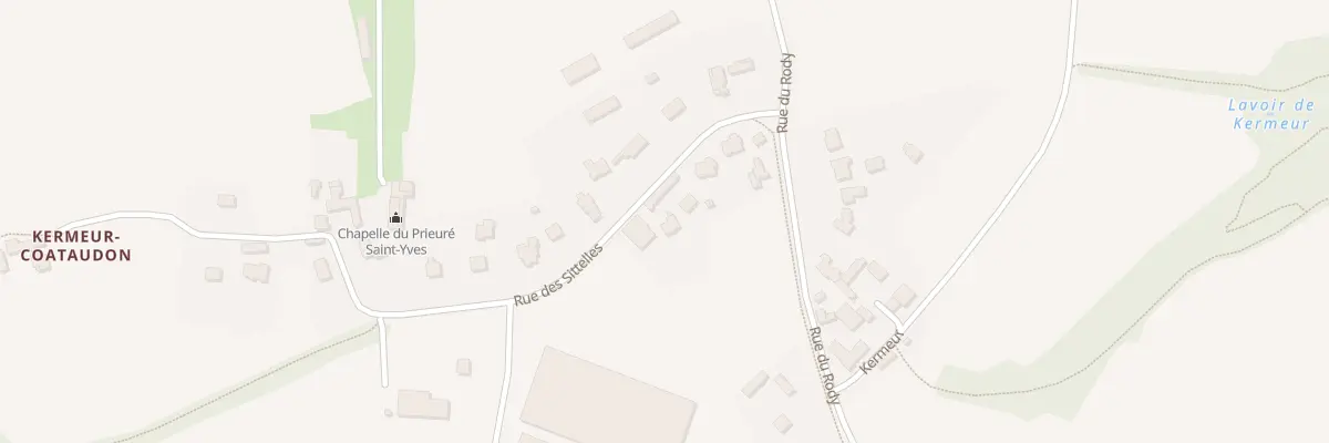 Plan du 7 Rue des Sitelles à Guipavas