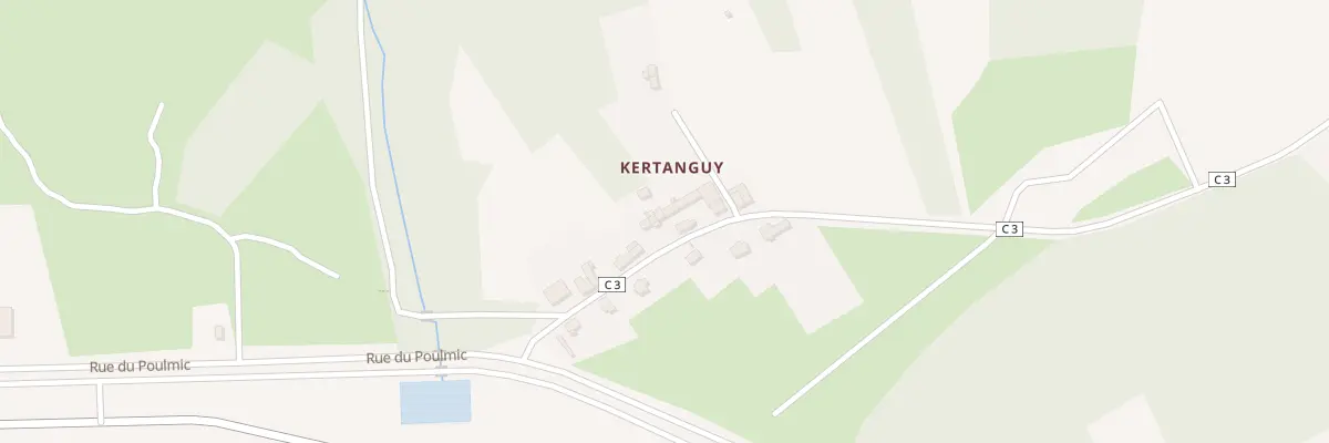 Plan du 467 Kertanguy à Lanvéoc