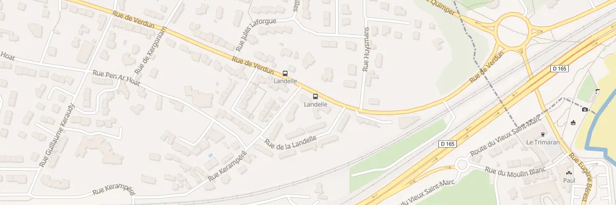 Plan du 305 Rue de Verdun à Brest