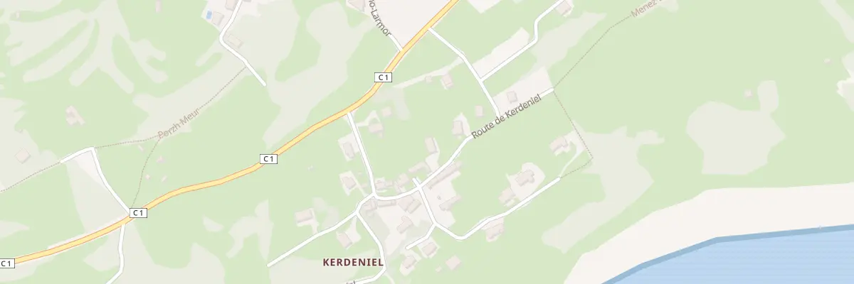 Plan du 180 Rte de Kerdeniel à Plougastel-Daoulas