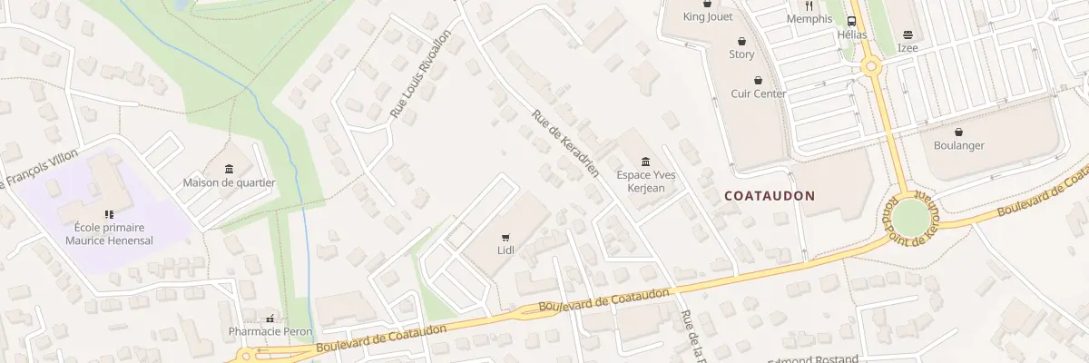 Plan du 15B Rue de Keradrien à Guipavas
