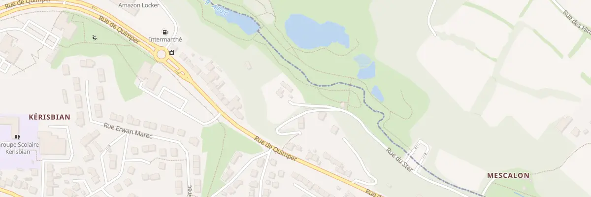 Plan du 3 Rue du Ster à Brest