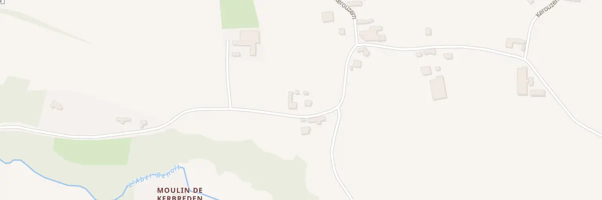 Plan du 511 Kerouzern à Plouvien