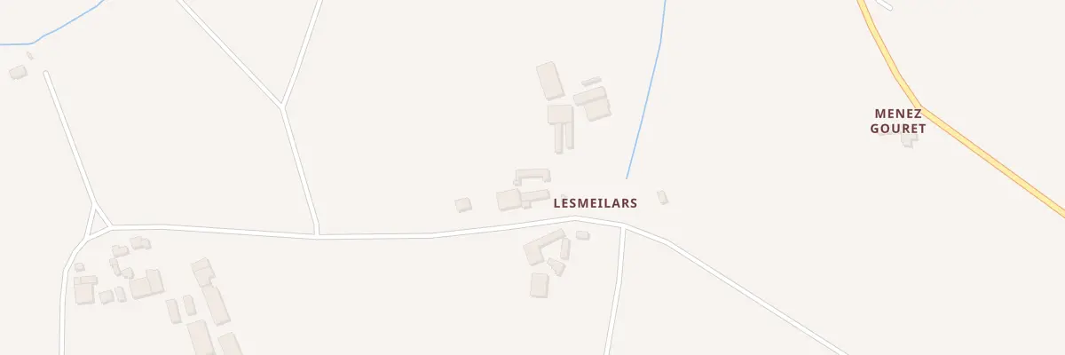 Plan du 119 Lesmeilars Liorsbras à Confort-Meilars